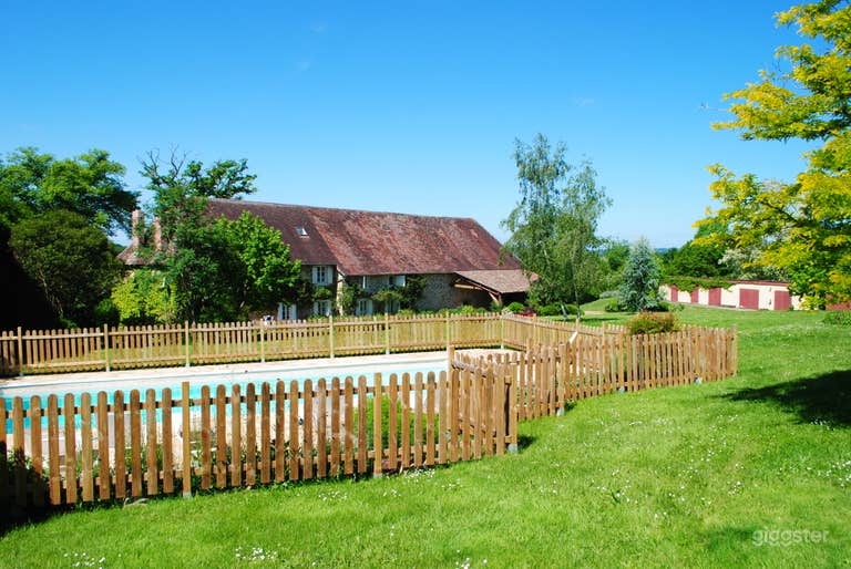  Manoir rural français avec grands terrains, vues 