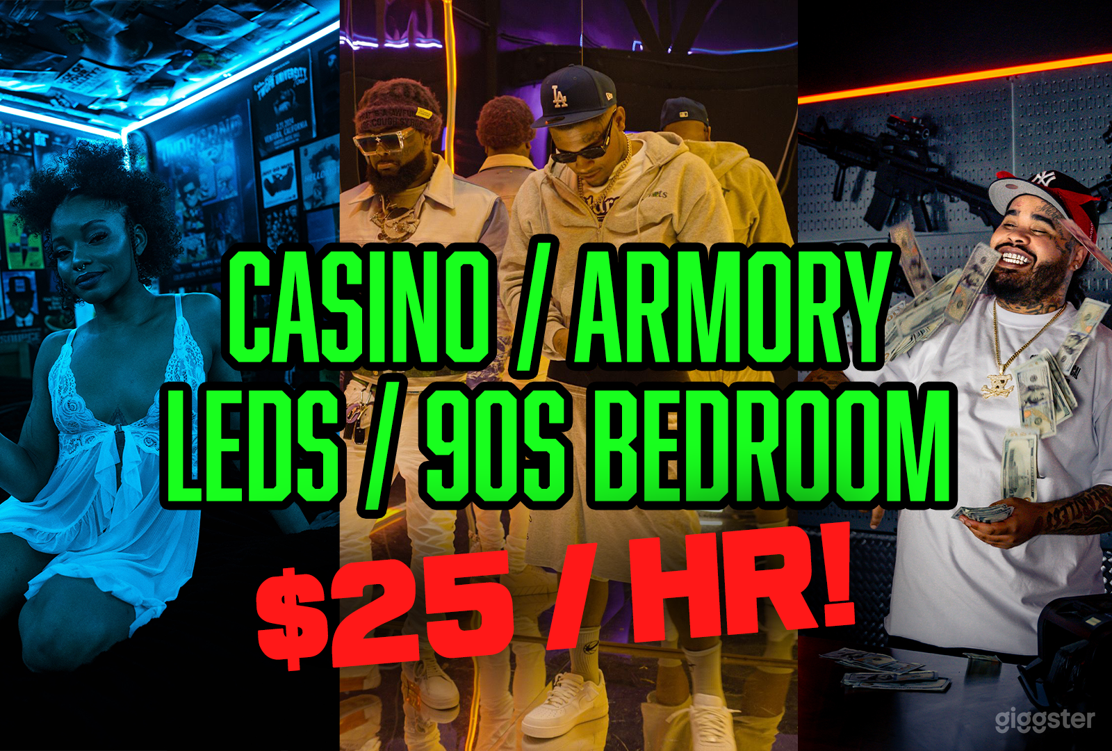 Multi Set Studio (Casino,90s Room,Armory Etc) + FREE PARKING Photo 1