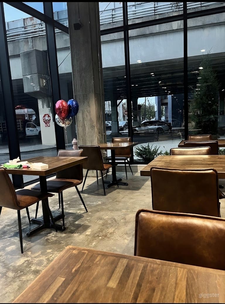  Our Stylish Café with Beautiful Natural Light 