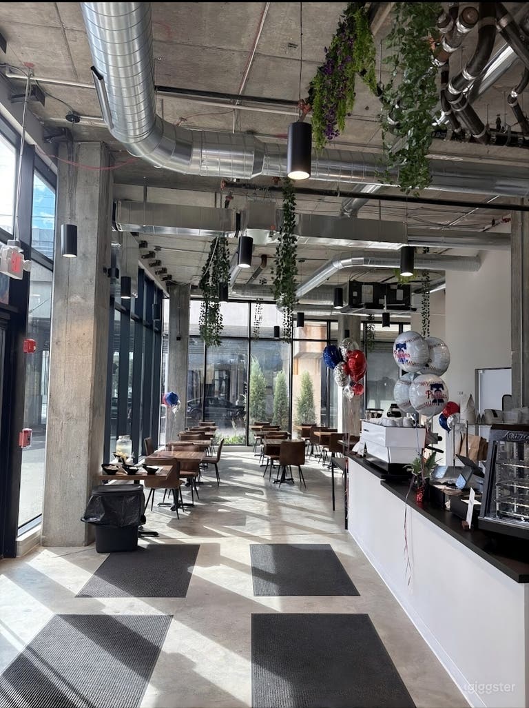  Our Stylish Café with Beautiful Natural Light 
