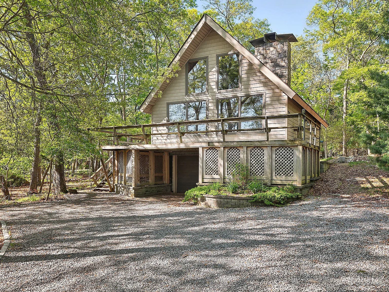 Rustic 1970s Cabin in the East Hampton Woods Photo 1