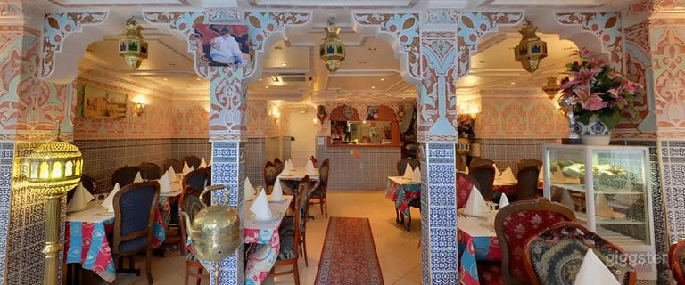  An authentic and visually rich Moroccan decor 
