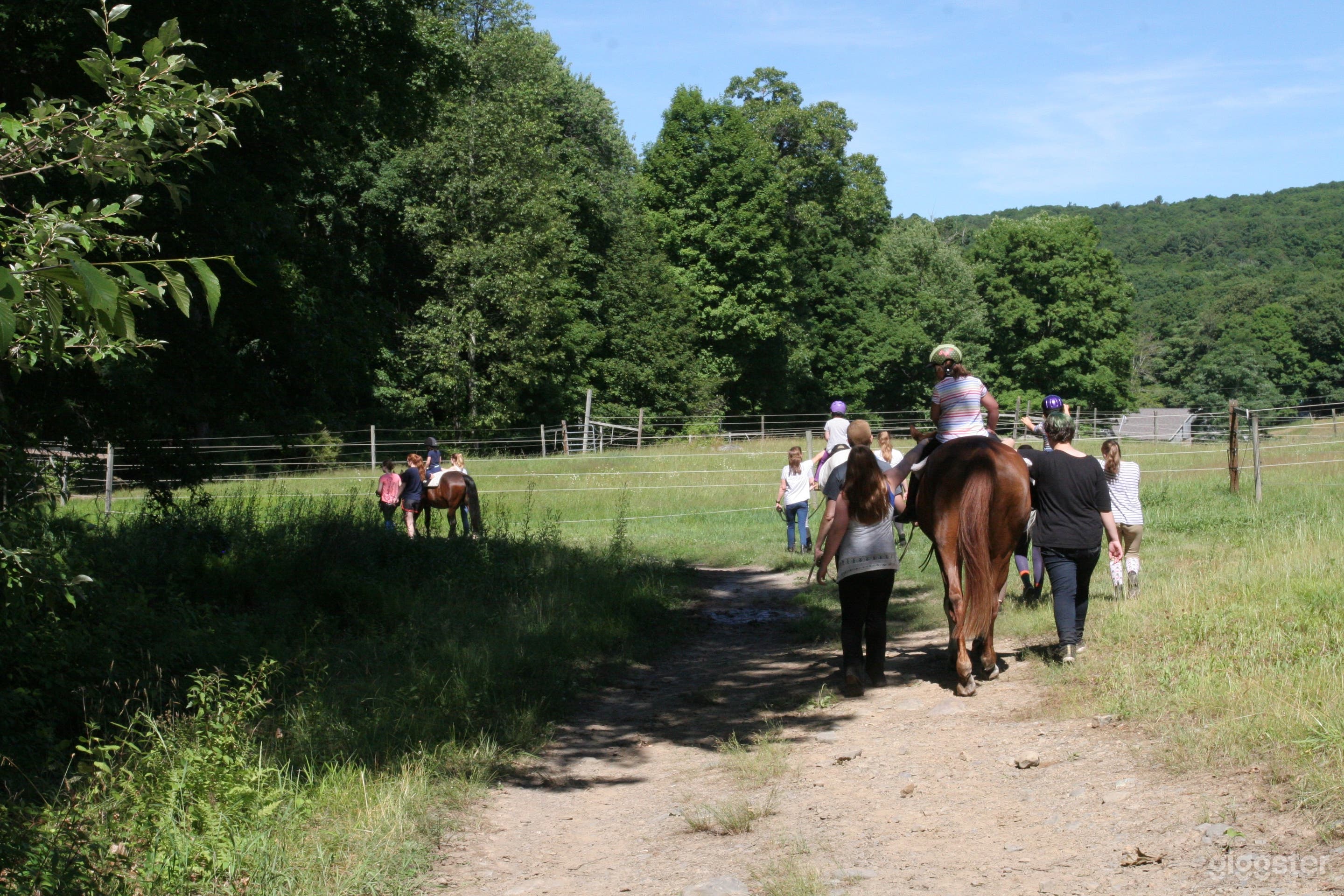 Miles of riding trails