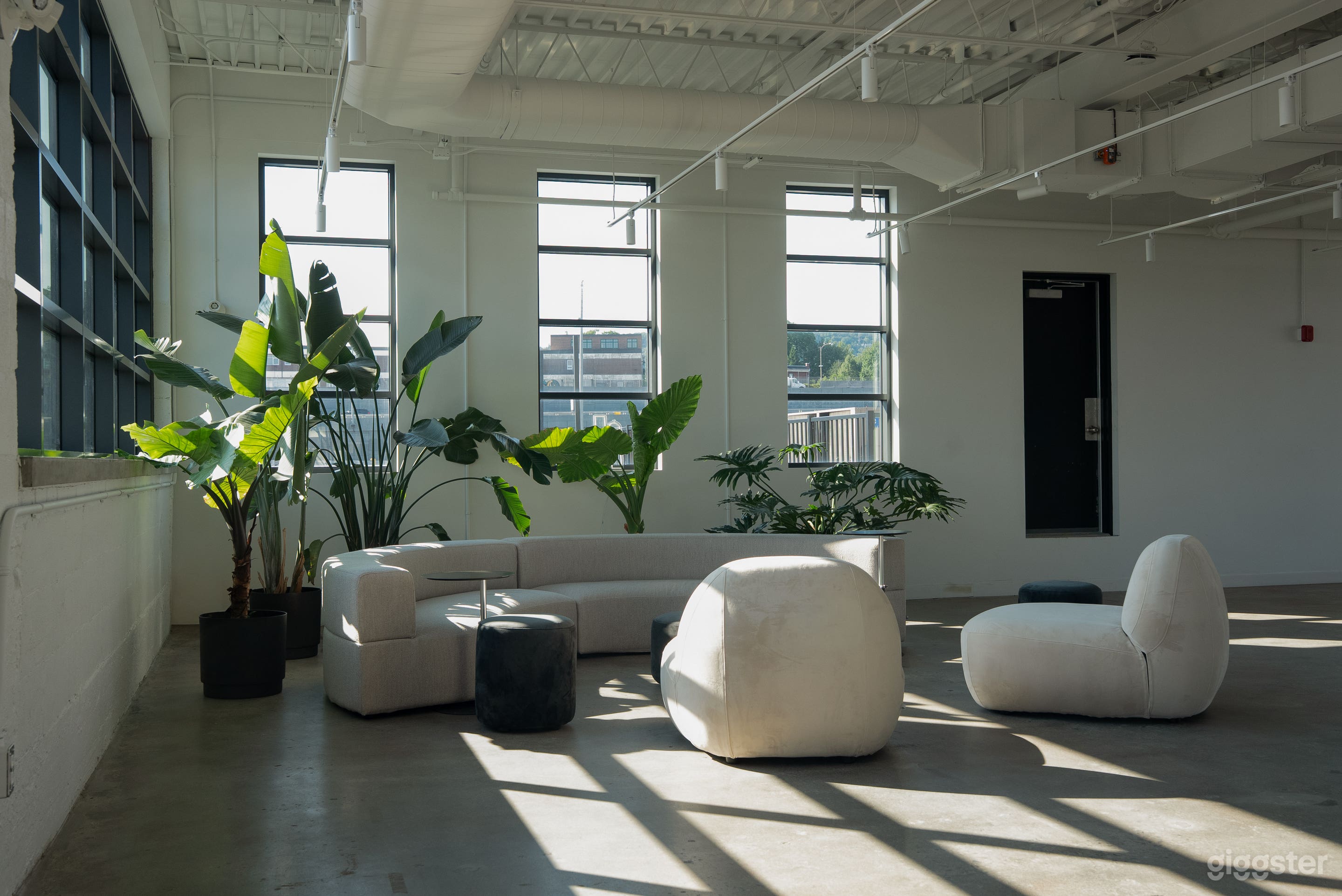 Sunlit Startup Loft, Kitchen + Patio. Photo 3