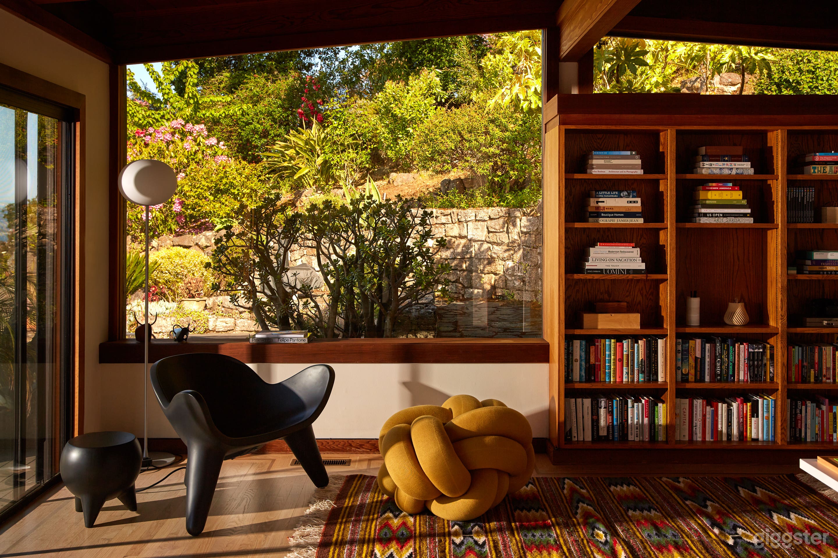 Original mid-century estate with lush private gardens and expansive water views