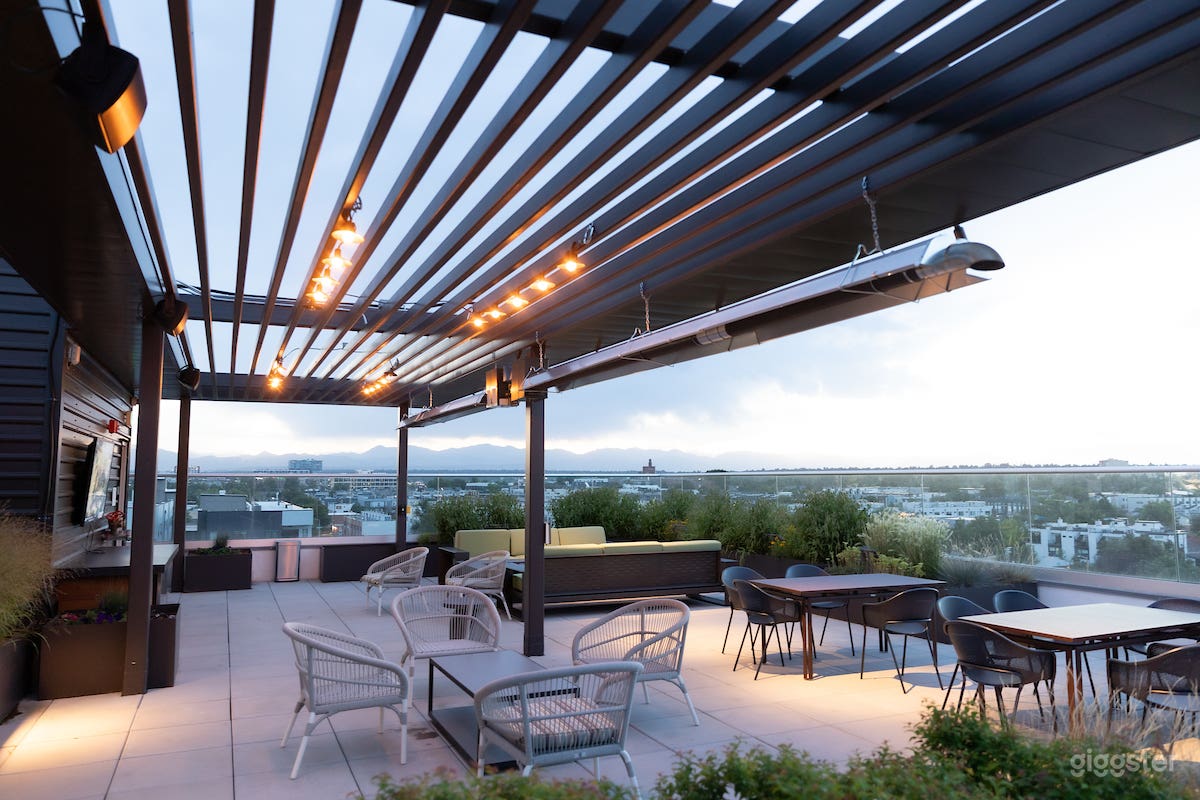 Stunning Rooftop Lounge w/ Views of the Rockies Photo 1