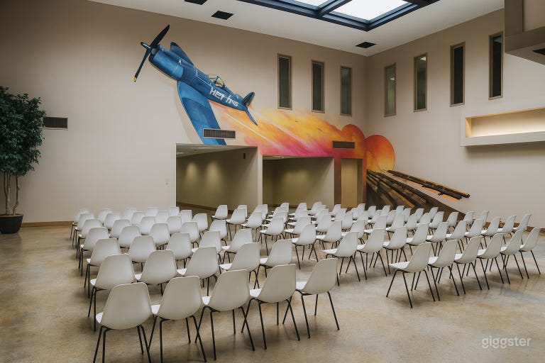 Locale per Eventi in Aeroporto di Stile 