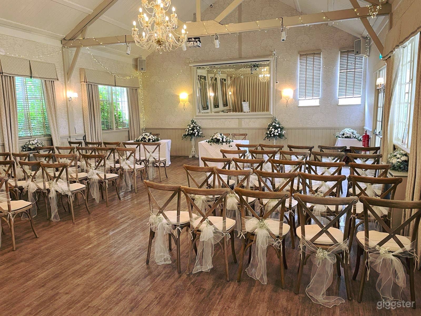 An ideal space for wedding ceremonies