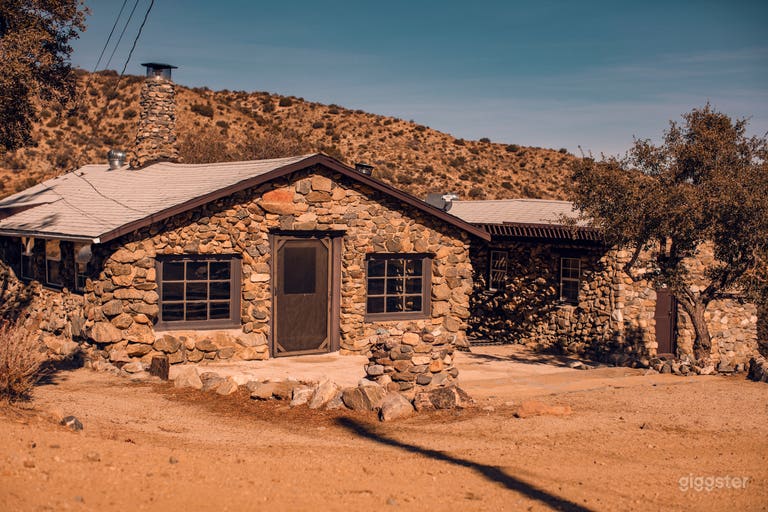  1932 Stone House. Main House with the bathroom and electricity. 