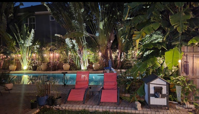  Beautiful Tampa Home Exterior and Garden Space 