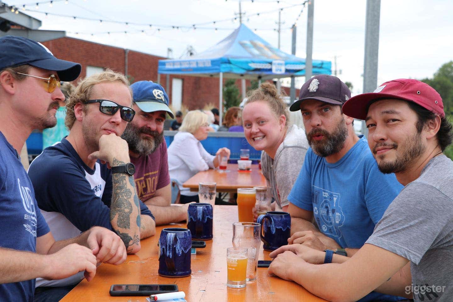 Spacious Outdoor Beer Garden Photo 4