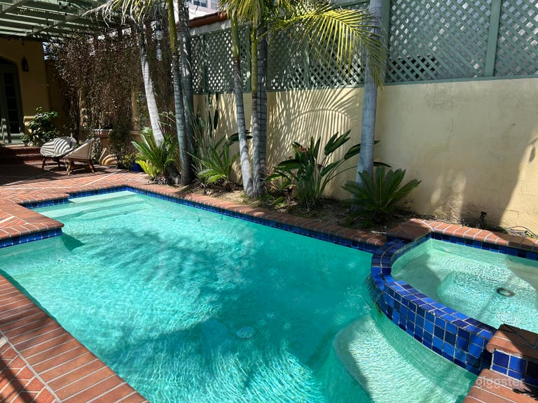  Spacious Mediterranean Modern on Quiet Corner Lot  