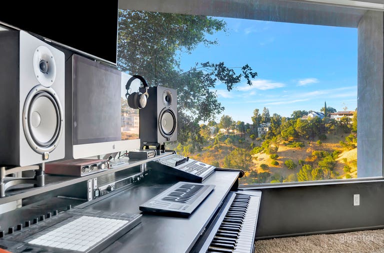  Studio d'enregistrement secret dans les Hollywood Hills 