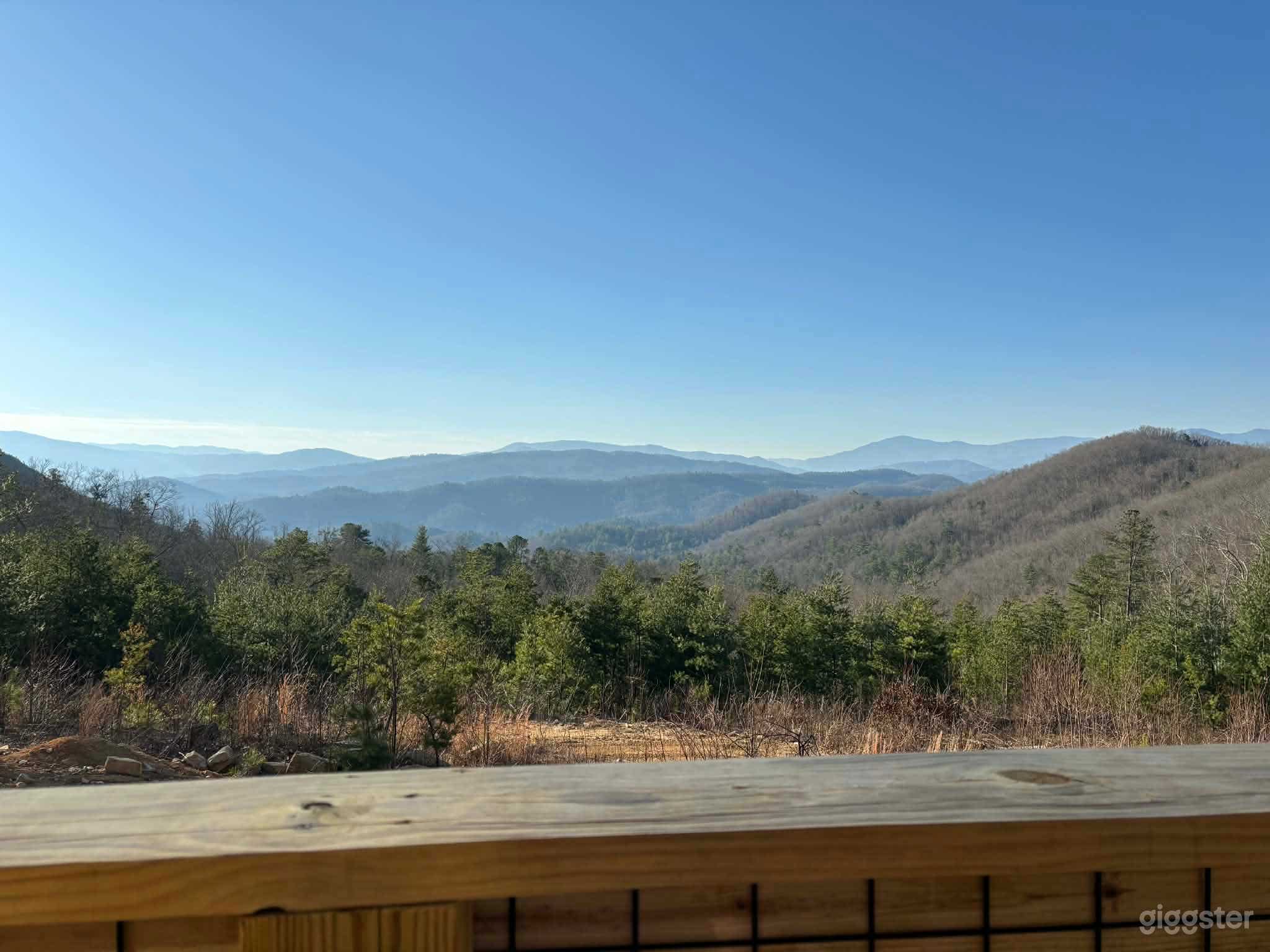 Mountain View from front deck