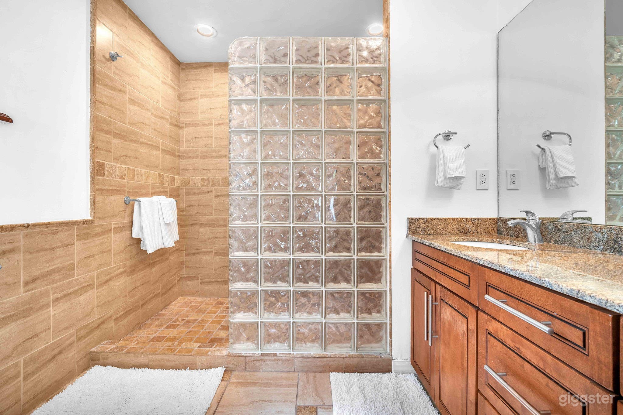 Primary Bathroom, large walk-in shower.  2nd floor.