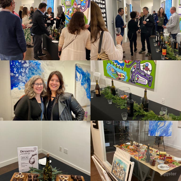  Downtown Santa Monica Art Gallery in Historic 100+ Building 