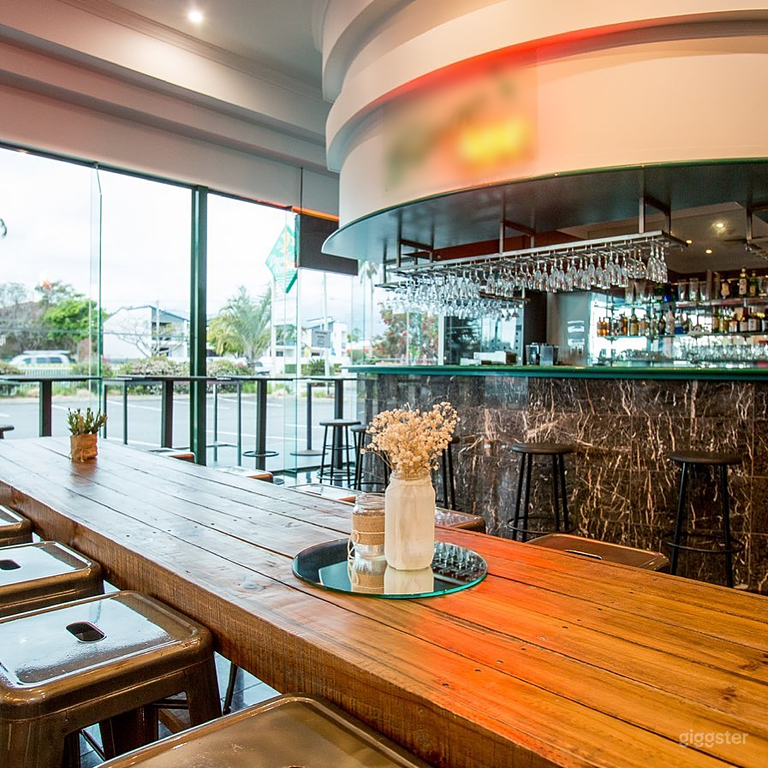 La zone du bar 