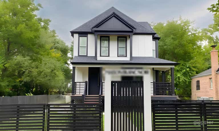  Maison Blanc Noir Victorian Mansion 4500sq ft 