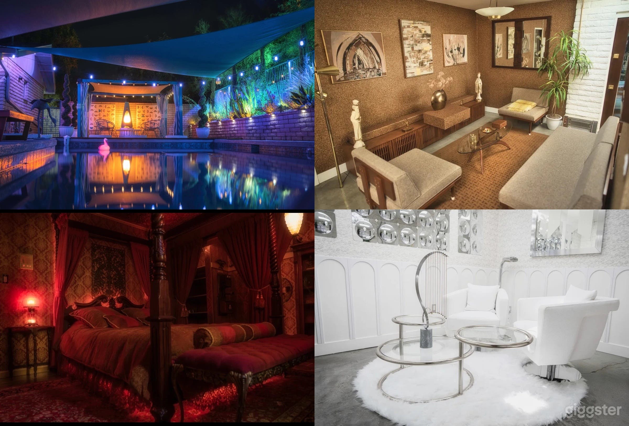 Mid Century Film Location with Curated Rooms Photo 1