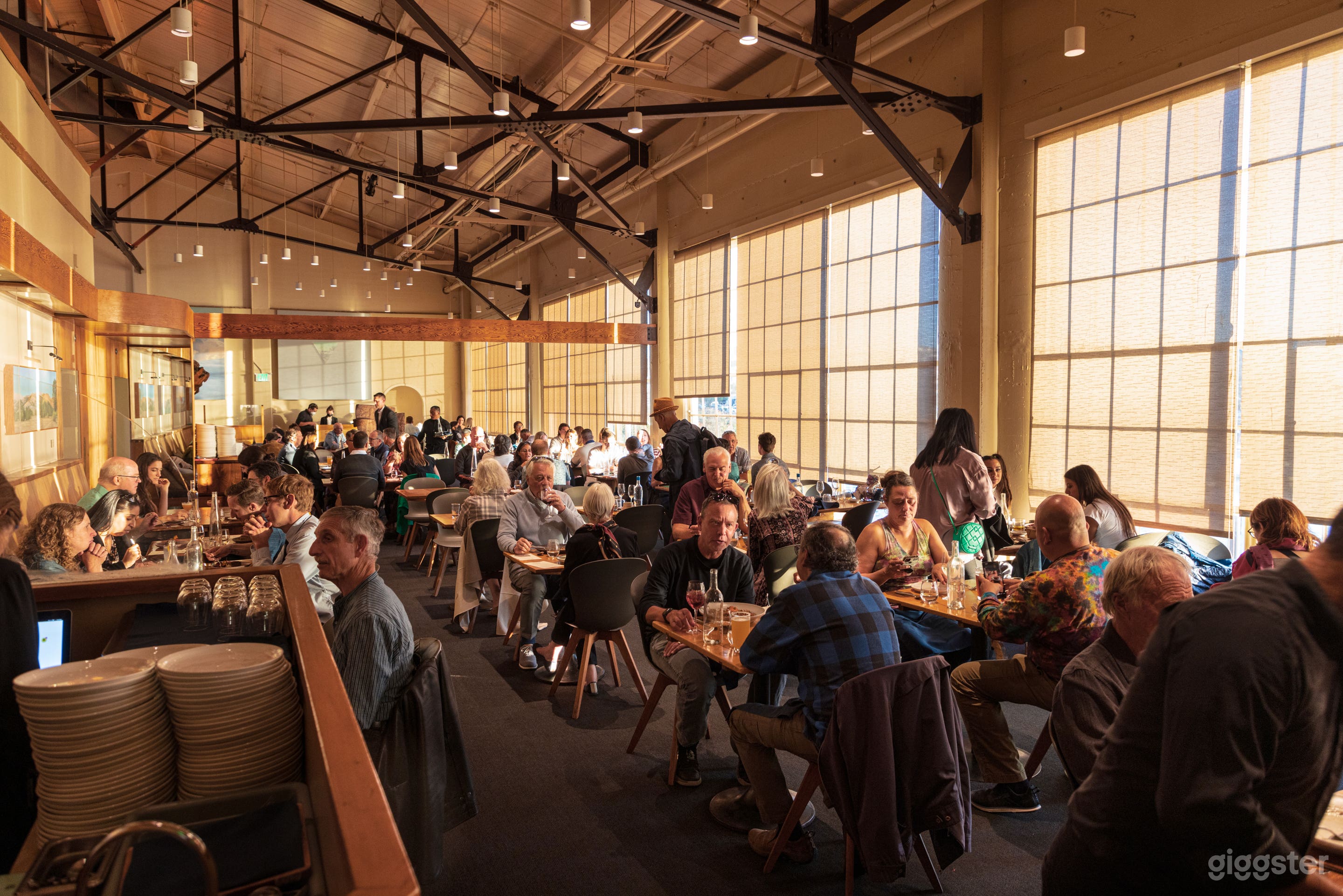 Main Dining Room during dinner service