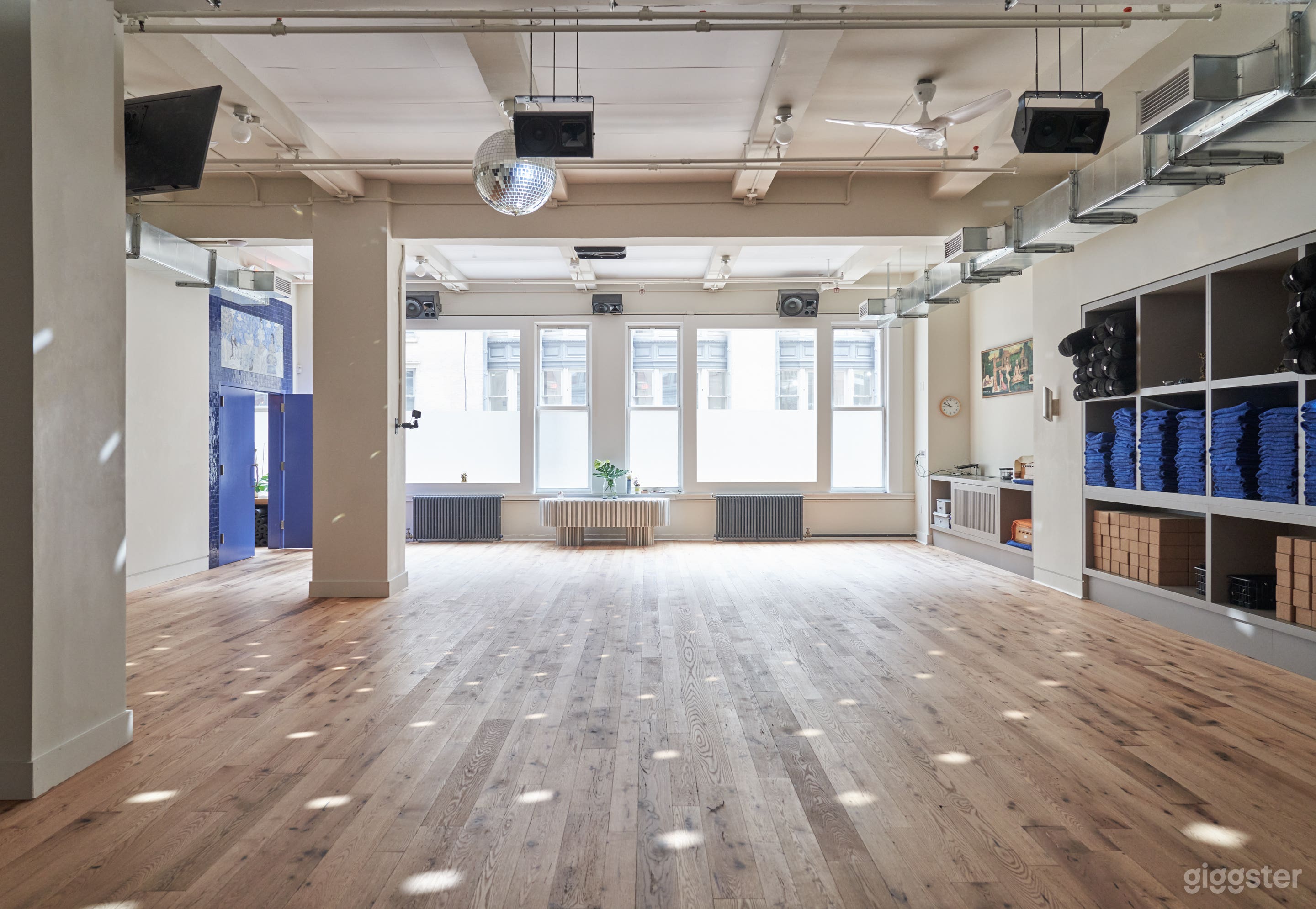 Disco Ball + Club level sound system!