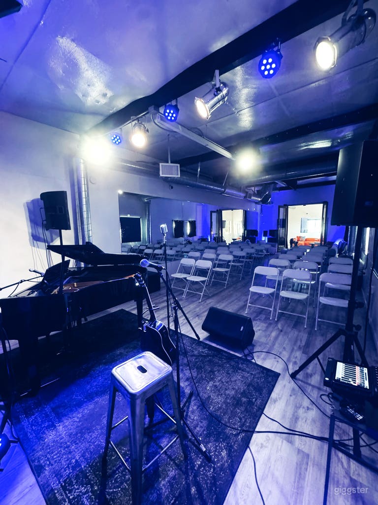  Espace créatif pour enregistrement, contenu et événements 