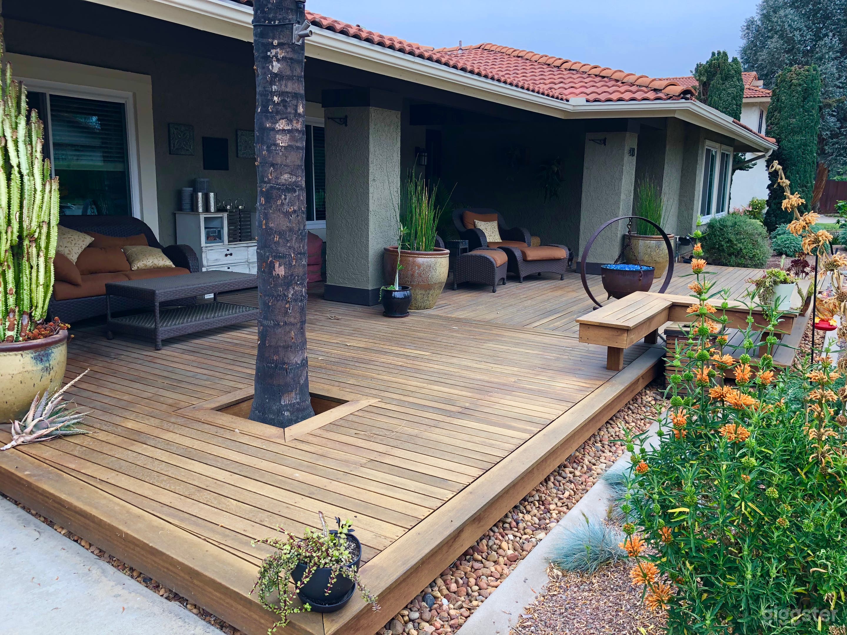 Rustic Style Home with Big Deck Photo 1