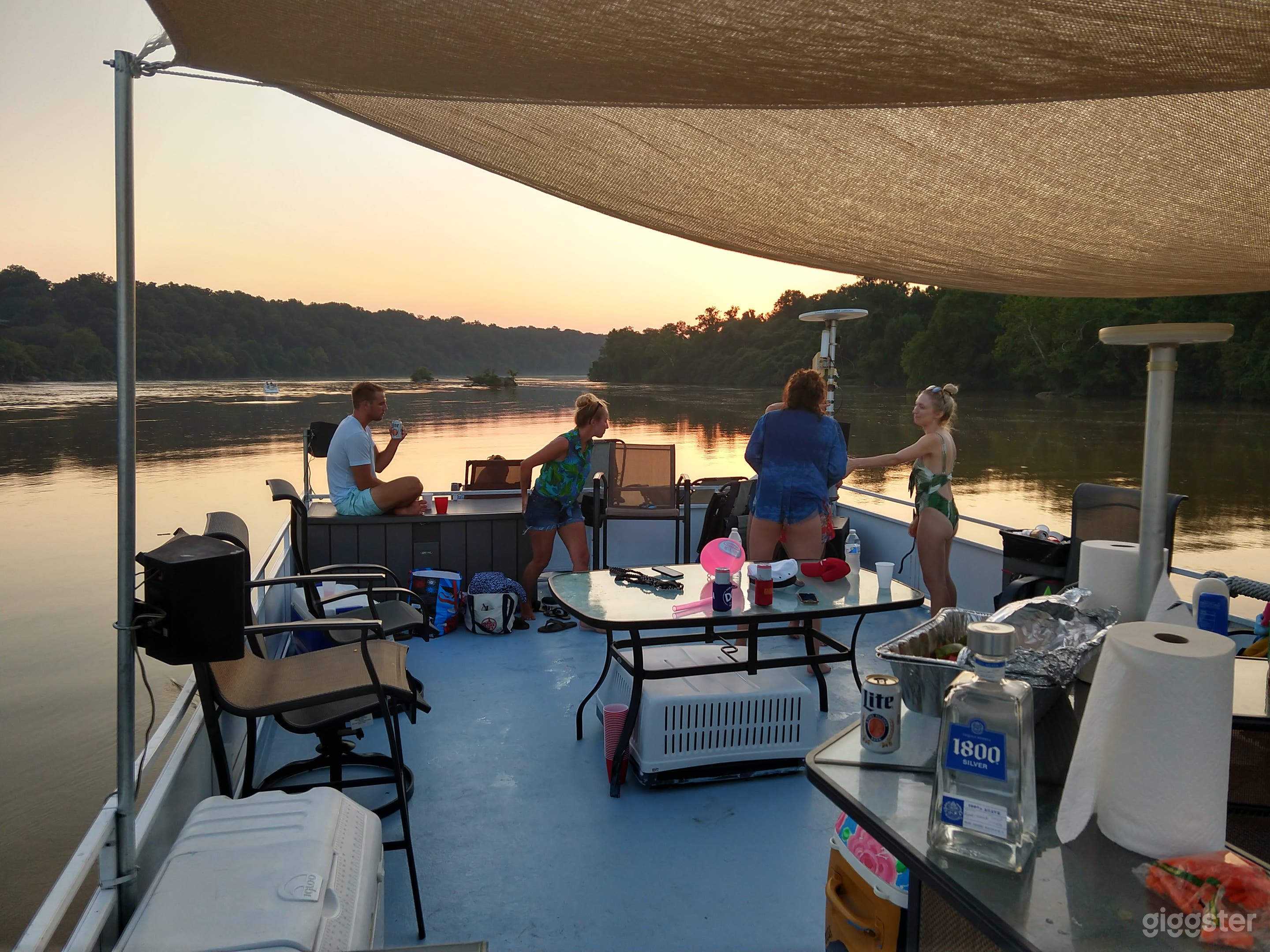 Gathering at Key Bridge.