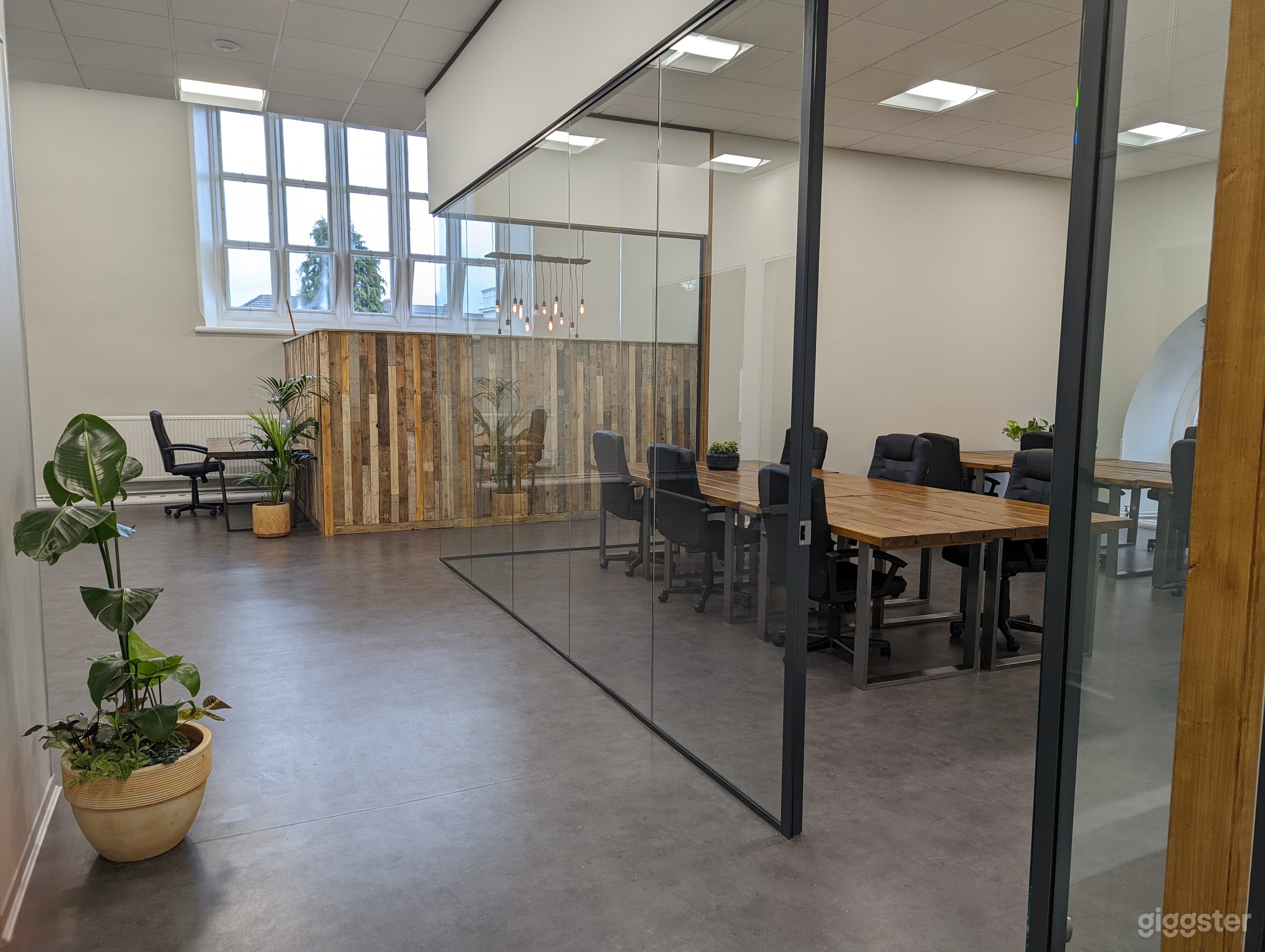 Bright and airy space