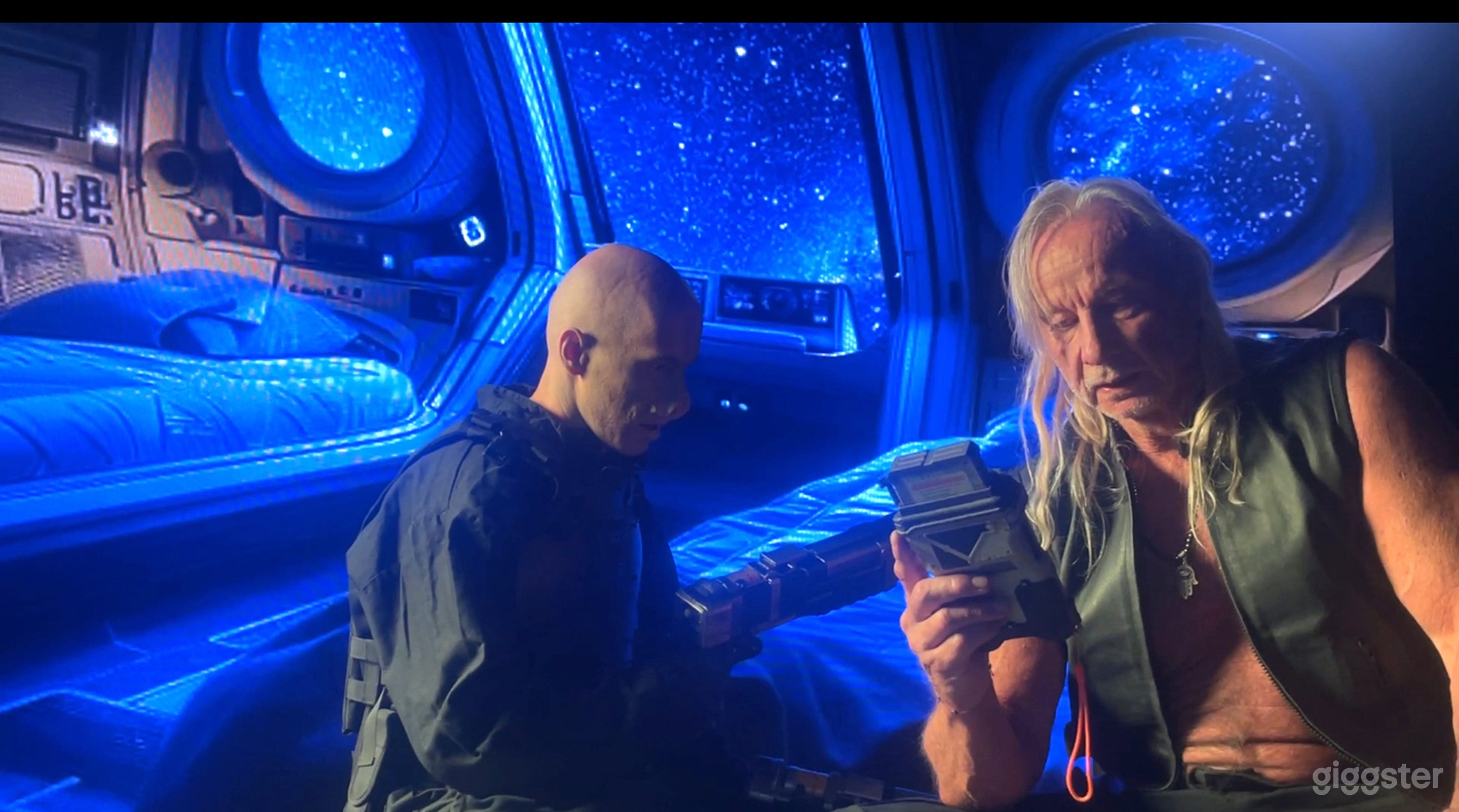 Matthias Hues, best known for his role in the sci-fi cult classic I Come in Peace, had fun filming a sci-Fi / Action “ Andromeda Wars” in our curved XR - Virtual Production LED screen