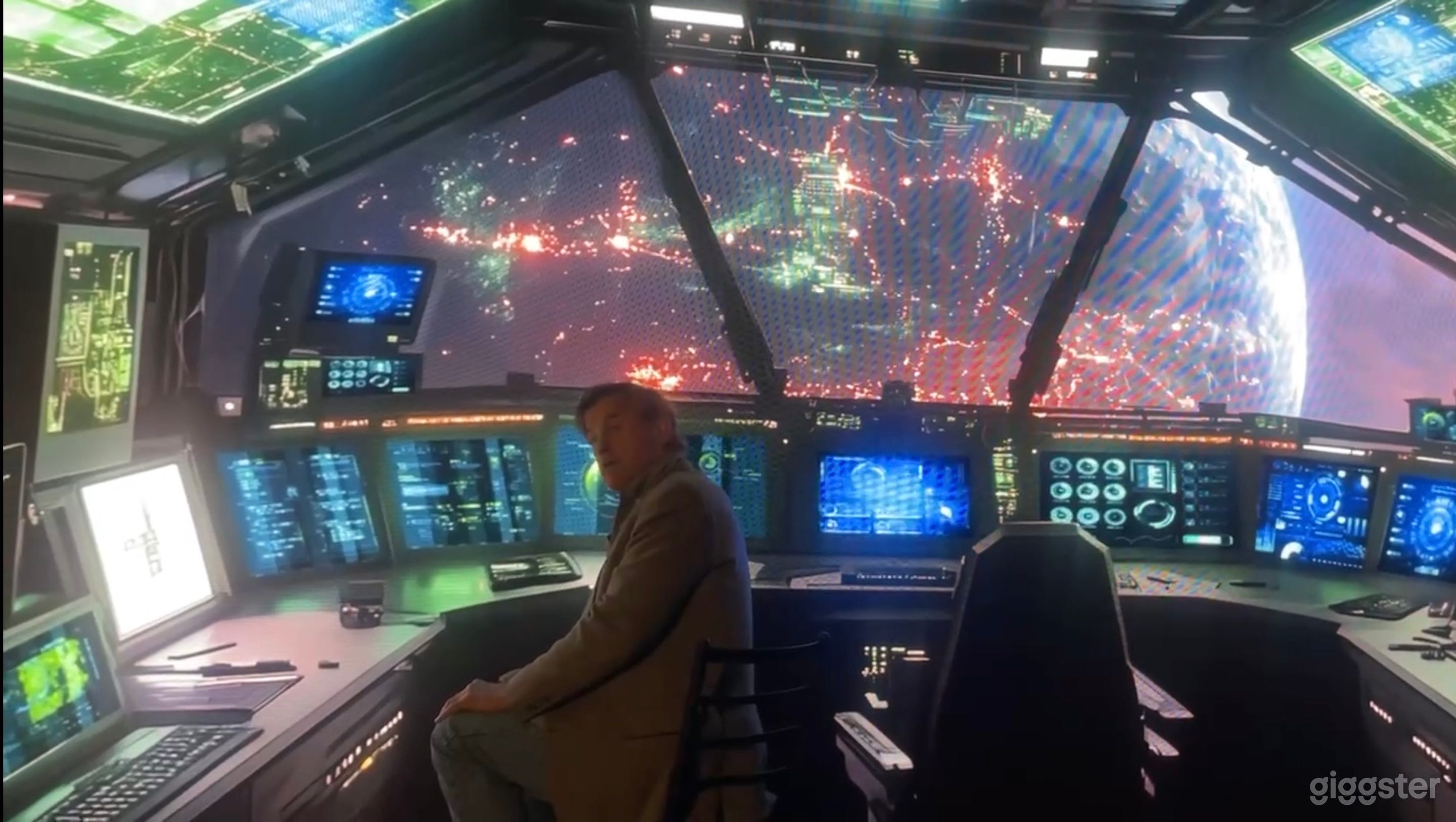 Michael Pare enjoyed himself utilizing our SpaceChatter new 3D model backgrounds for JCC STUDIOS curved XR-virtual production LED screen following our productive meeting for the movie "Demon Hunter", which is currently in pre-production and scheduled to commence filming at JCC STUDIOS in early 2025.