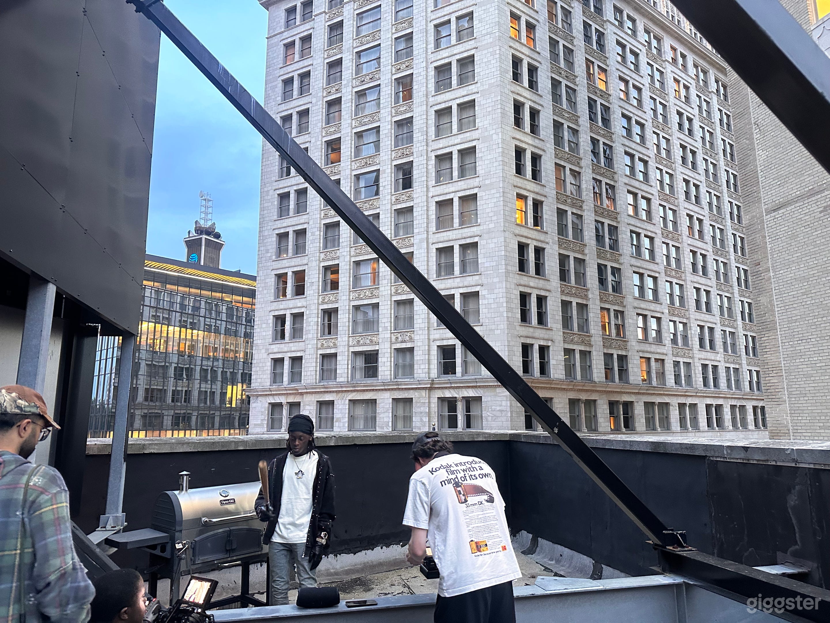 Downtown Historic Rooftop Content Filming Area Photo 2