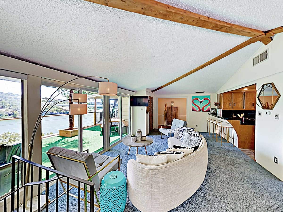 Mid-Century Modern Lake House, Private Dock &amp; Pool Photo 1