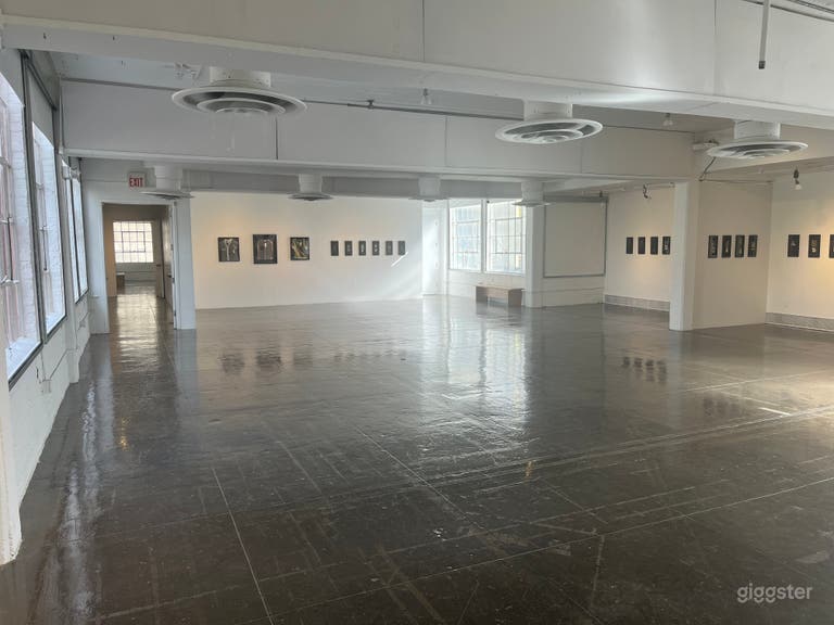  Entrance to 2,400 sq ft event space. Chairs, table, audio system, and video projectors available for additional fee. 