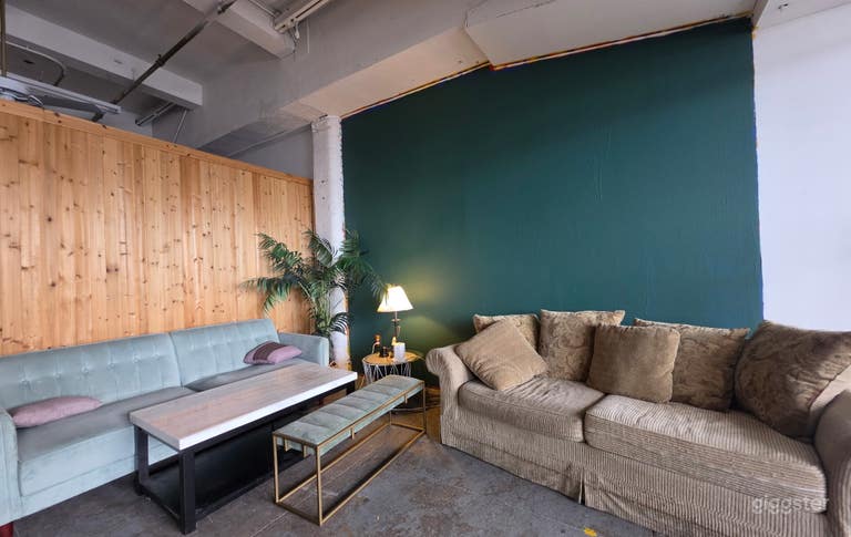  Un loft industrial y crudo 