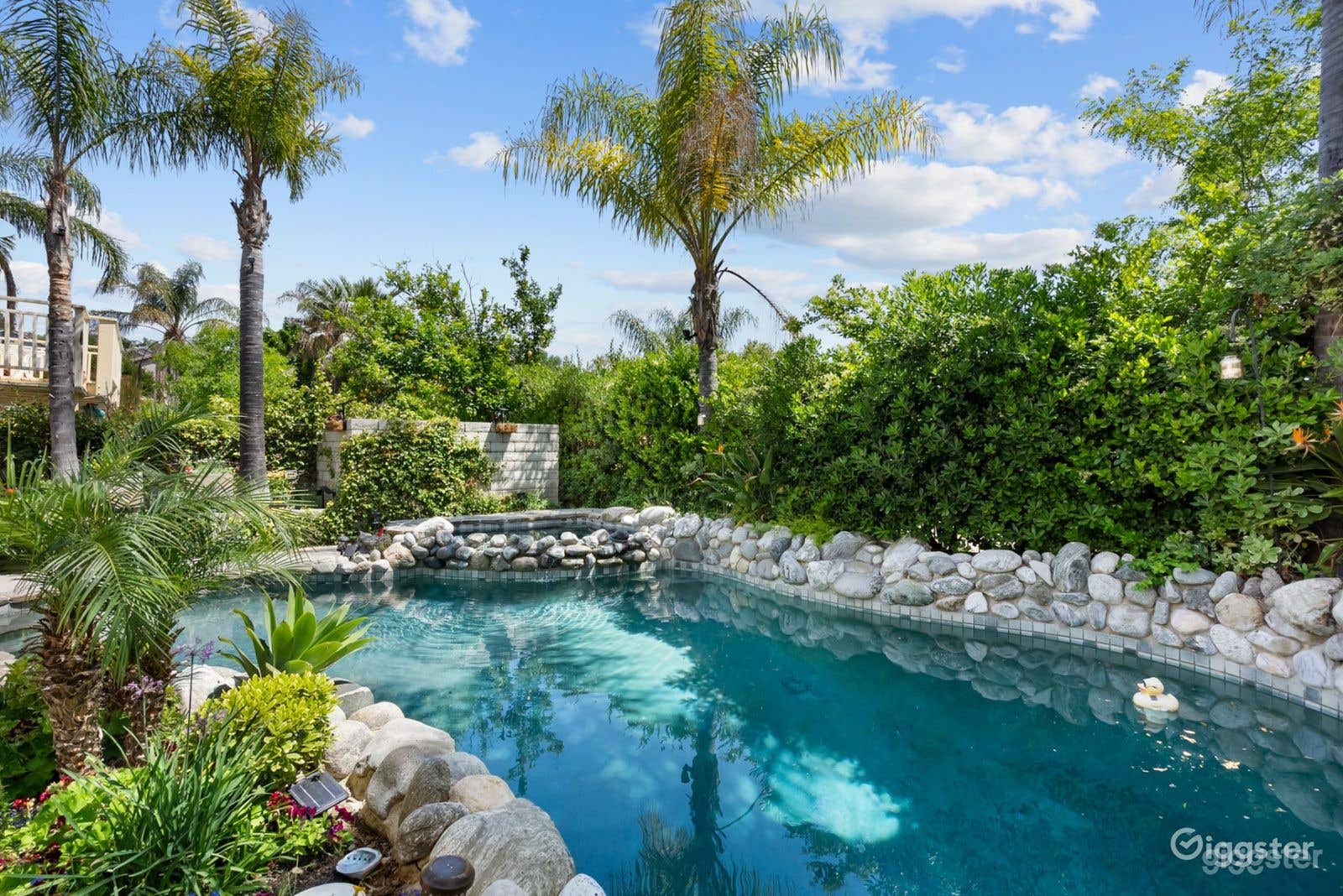 Beautifully Landscape with Pool and Hot Tub Photo 2