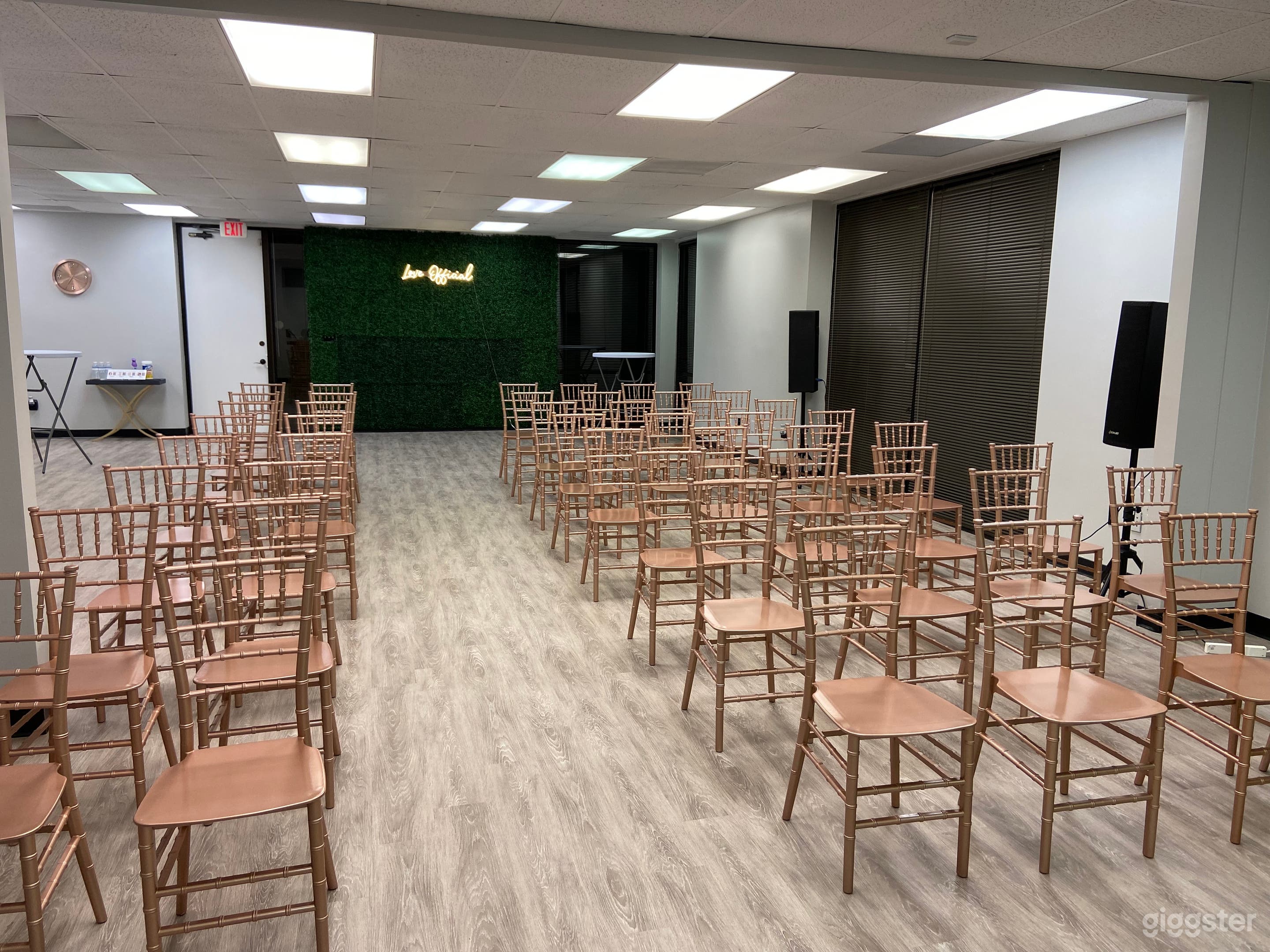 Large open space for your event 