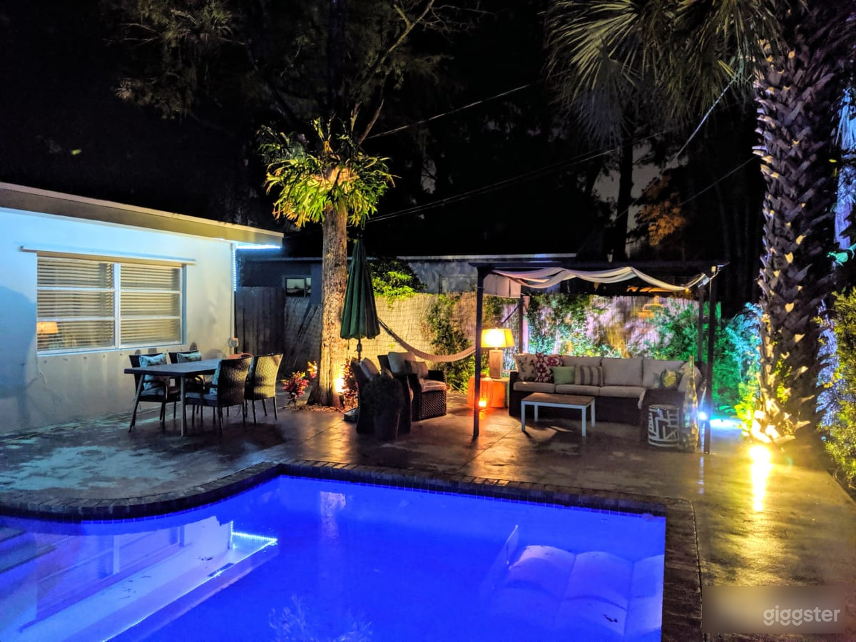 Mid-Century Inspired Pool  Photo 3