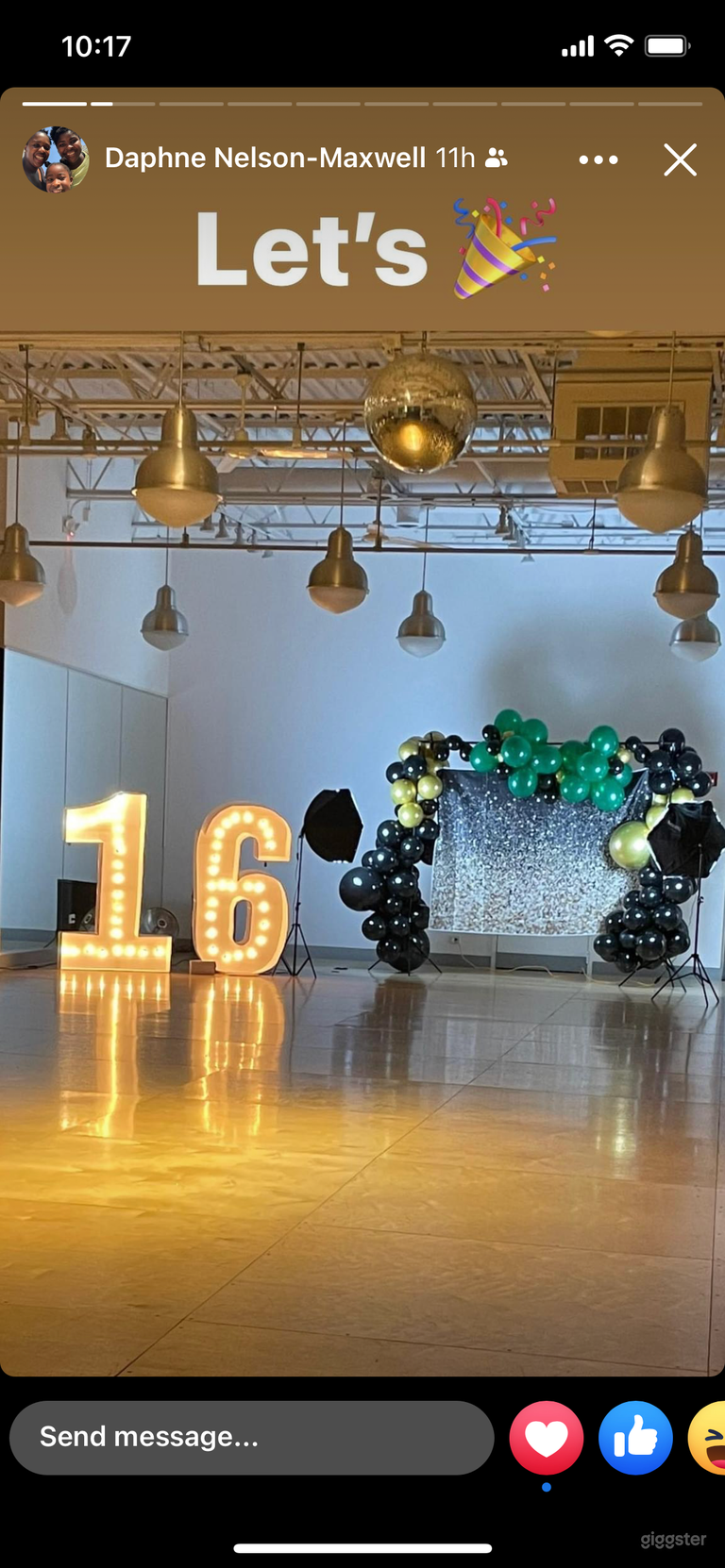  Espacio para fiestas en estudio de baile Naperville 