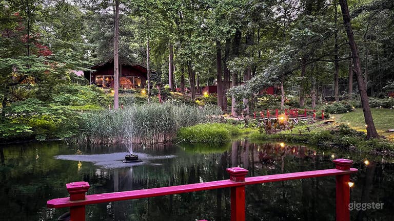  Pond and property view 