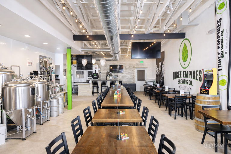  Brewery Event Space with Indoor + Outdoor Charm 