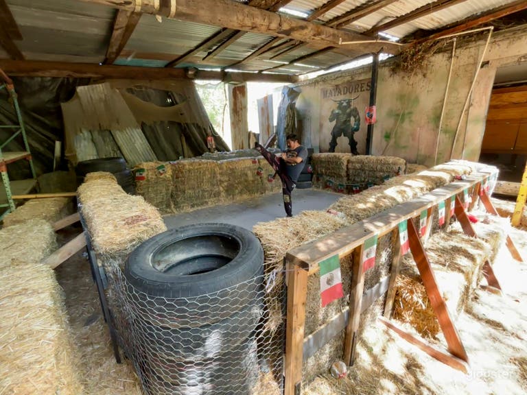  Mexican Ranch with Desert Mountain and Boxing Ring 