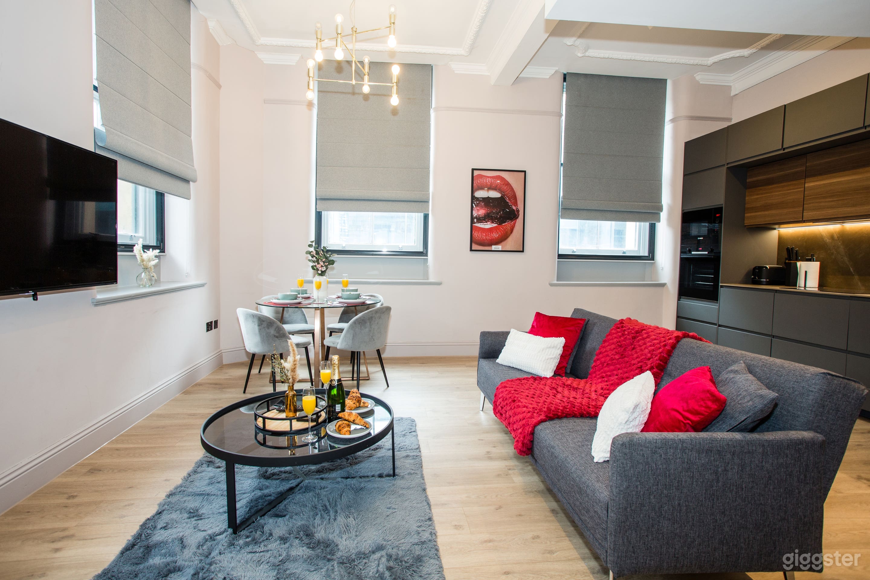 2 Bed 2 Bath | Retro-Modern Apartment with High Ceilings Photo 1