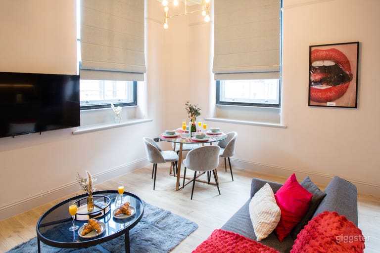  2 Bed 2 Bath | Retro-Modern Apartment with High Ceilings 