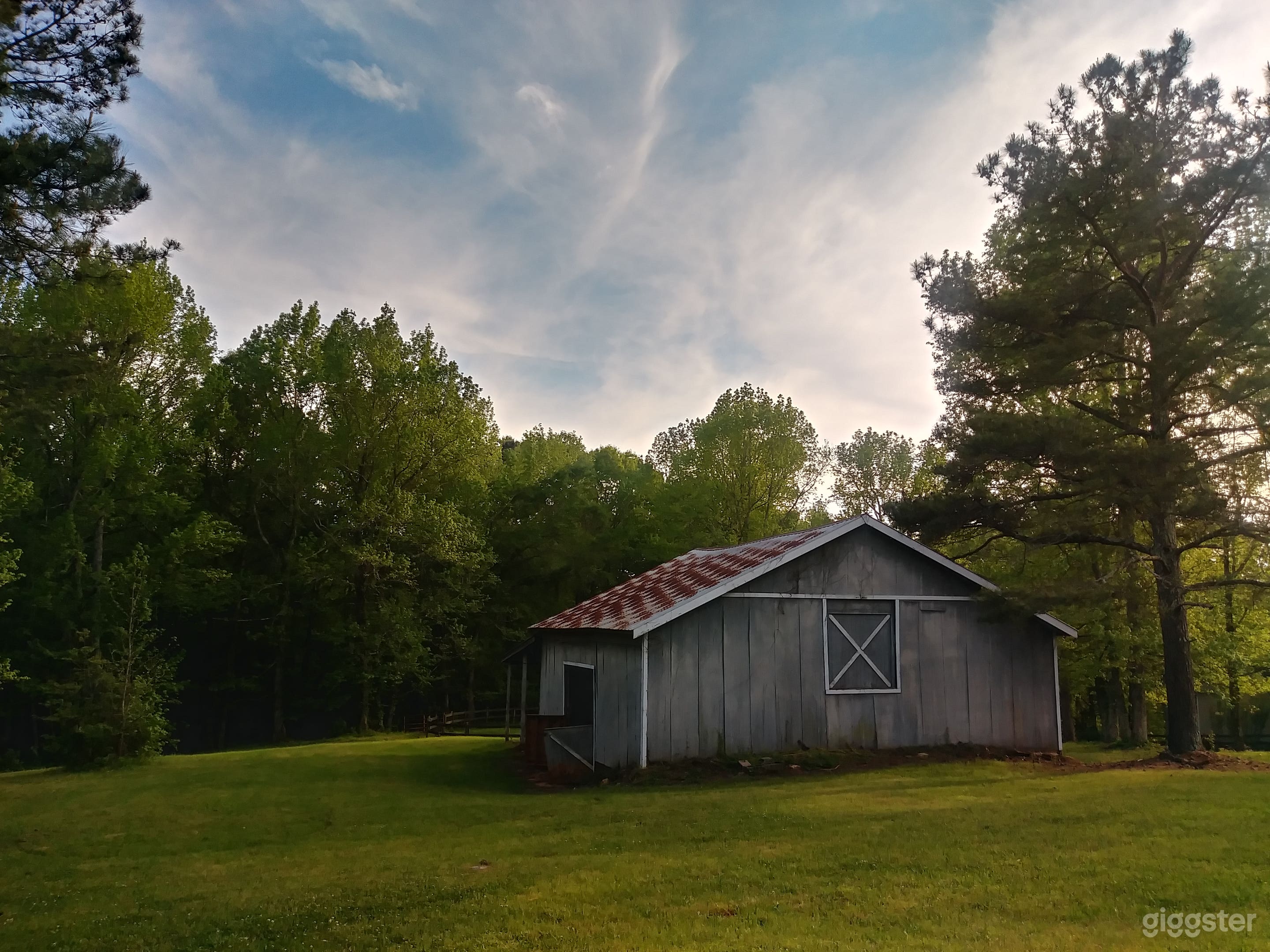 Old unused barn 1940's with 4 stalls &amp; a second story 