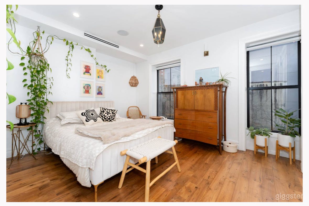 Big bright brooklyn exposed brick poet's nest Photo 4