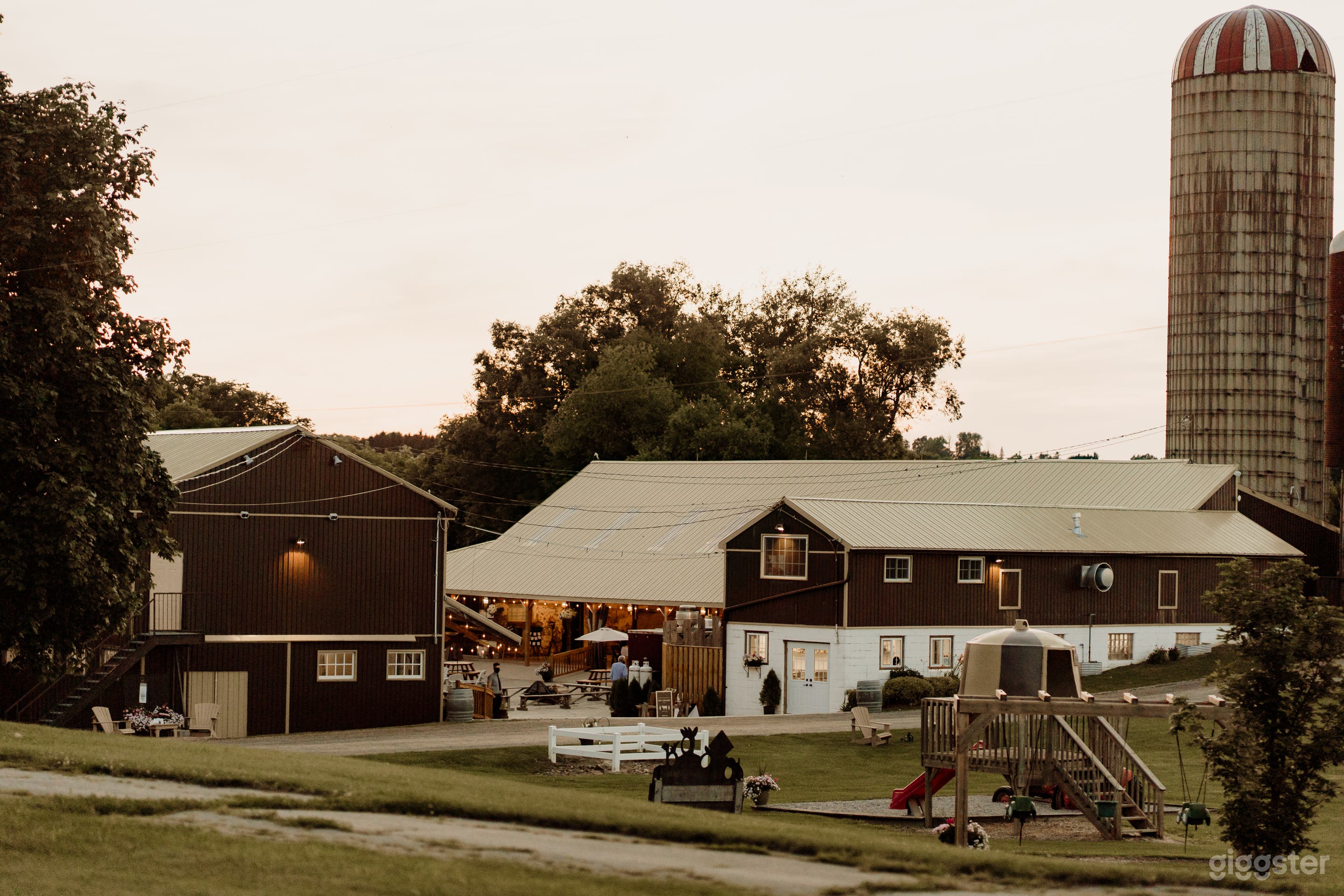 Three stunning barns with connecting courtyard