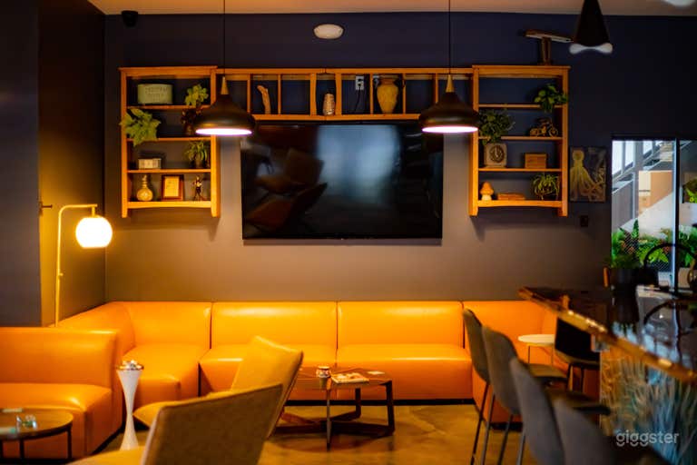  Lounge Moderno de Cannabis para Eventos Privados 