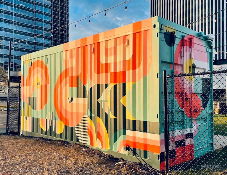  The Backyard Art Mural 