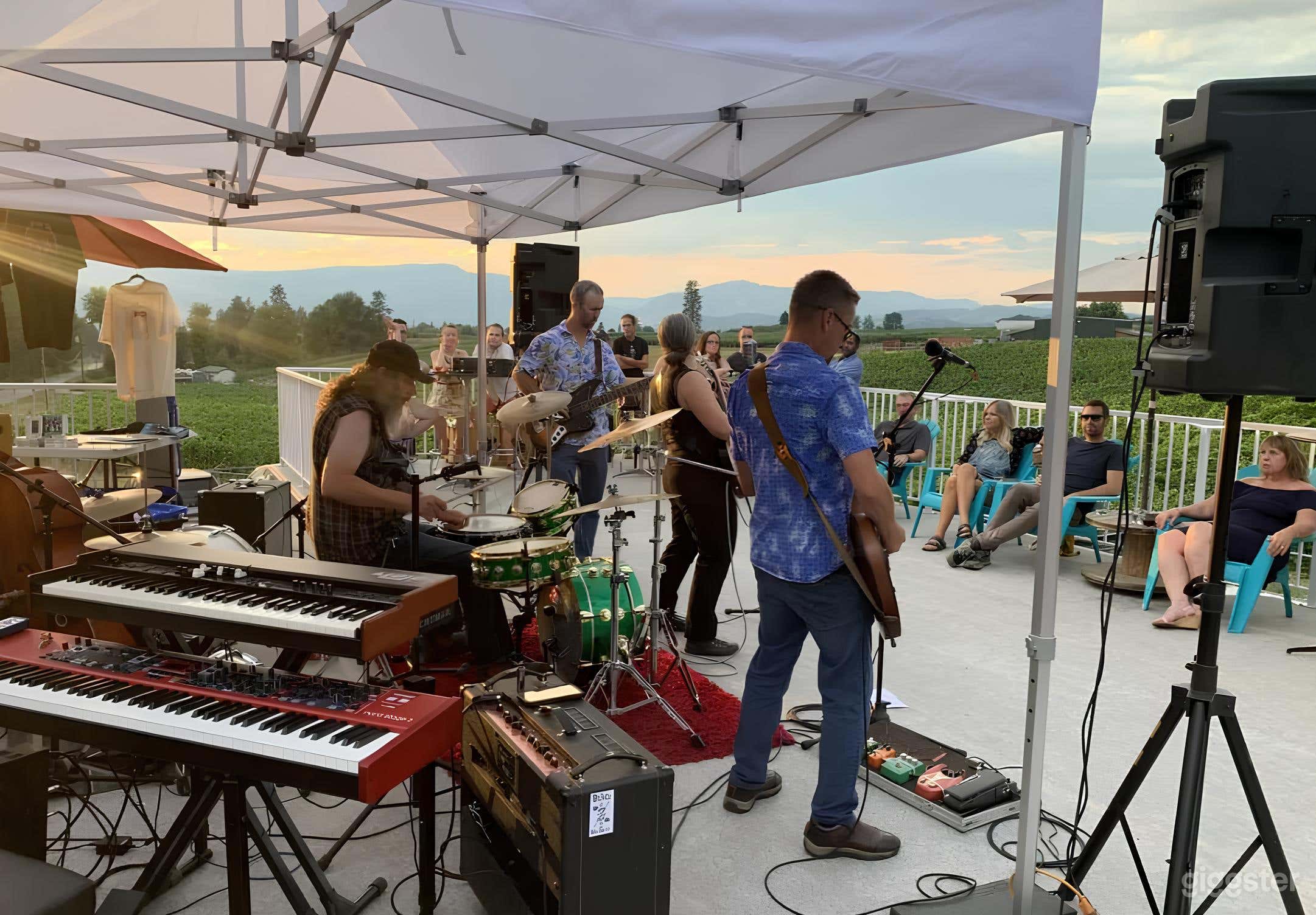 Cozy Rooftop Venue with Mountain and Orchard Views Photo 1